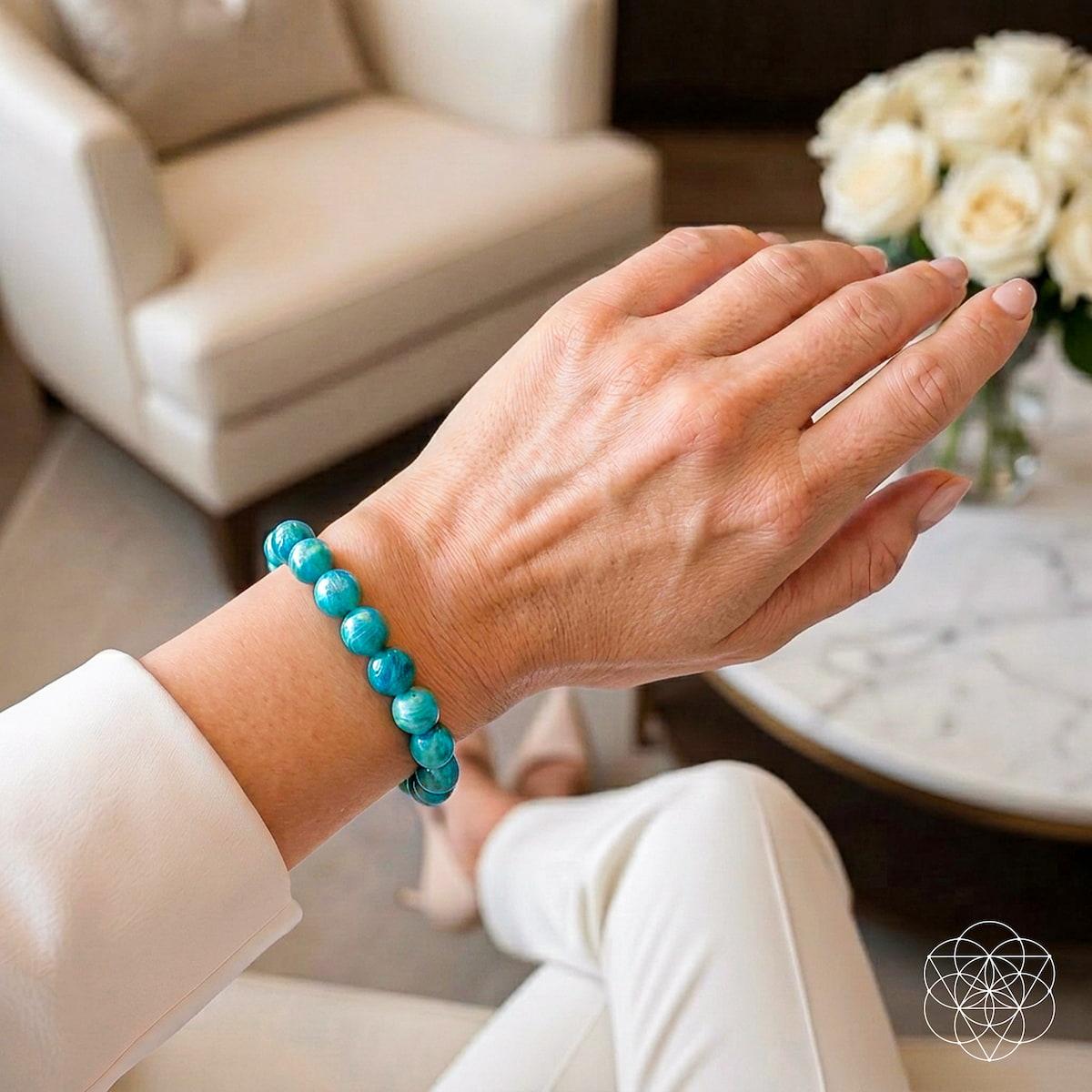 Empire of Her Own — Blue Amazonite view 2