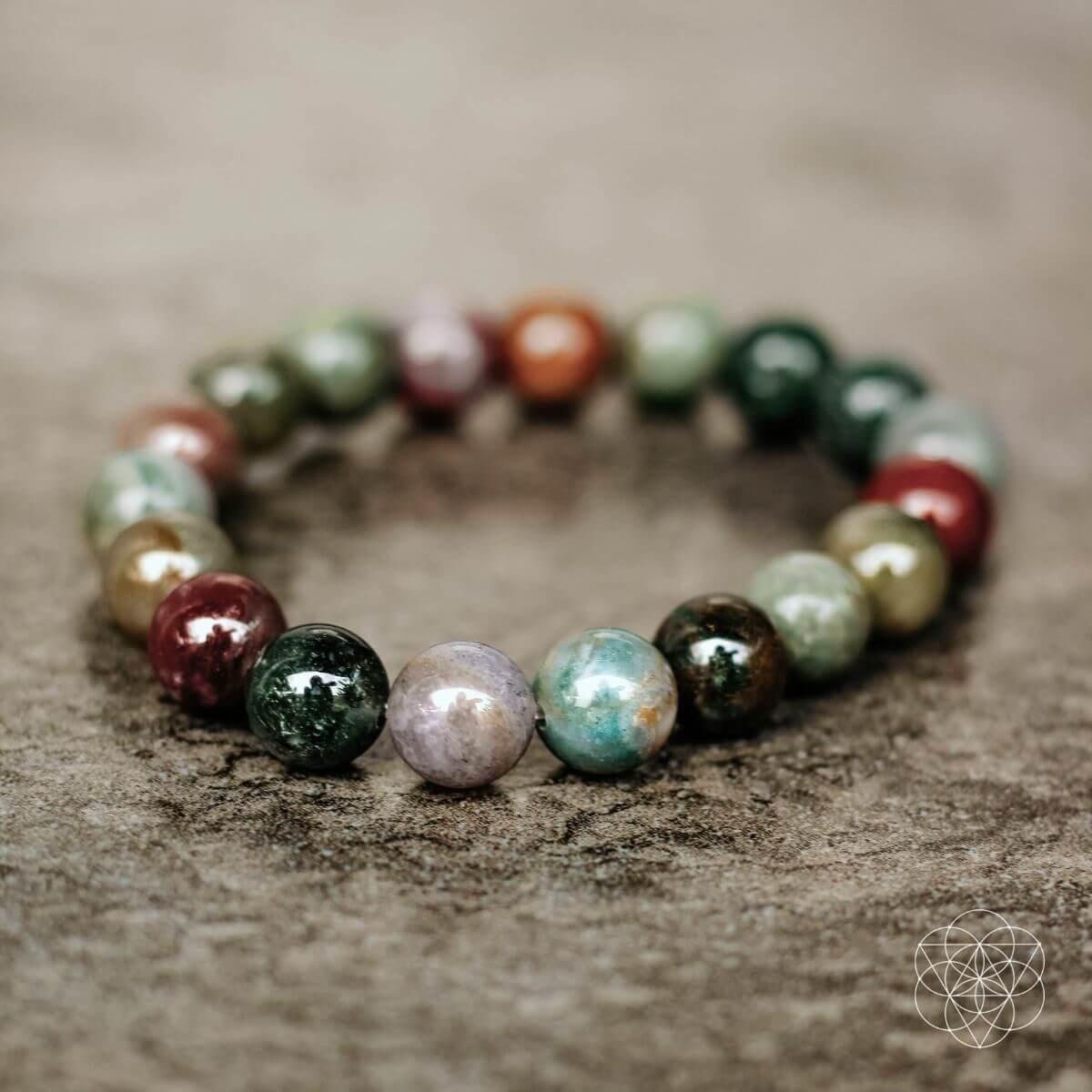 The Energy Bracelet — Indian Agate — Indian Agate bracelets