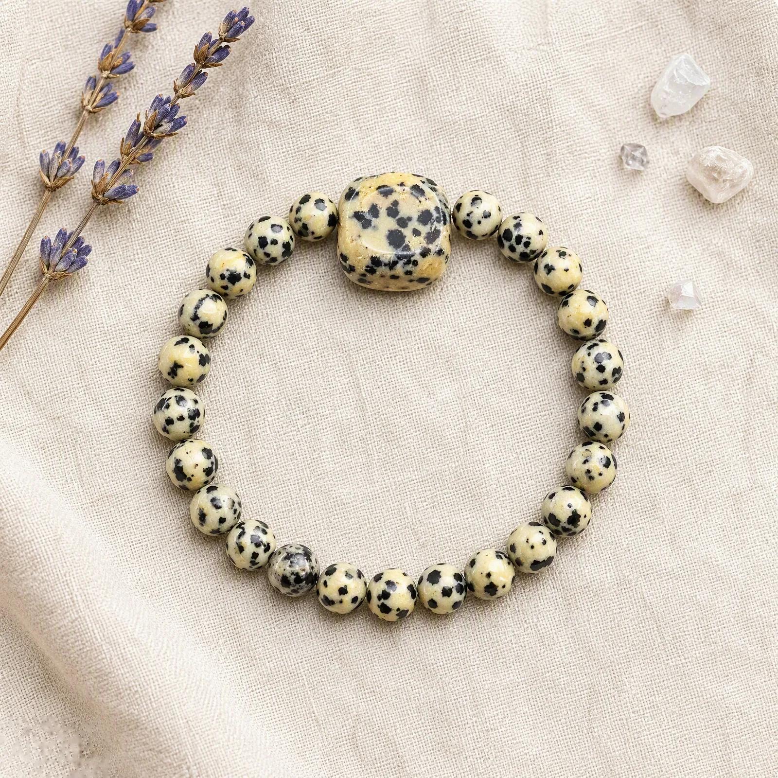 Lapis Lazuli & Strawberry Quartz & Ruby Zoisite Beaded Bracelet view 4