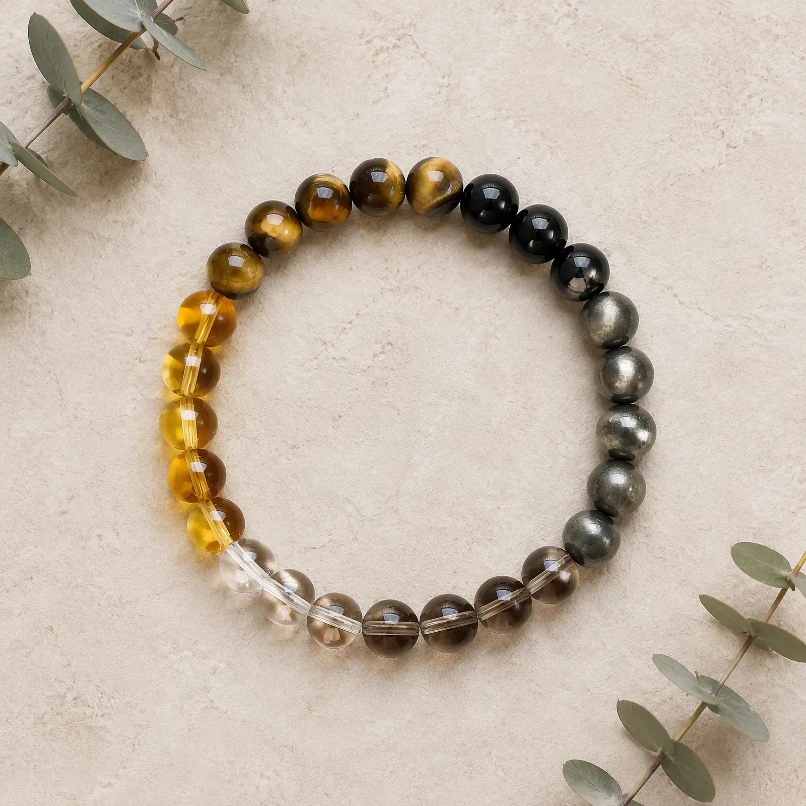 Natural Stone Beaded Bracelet view 3