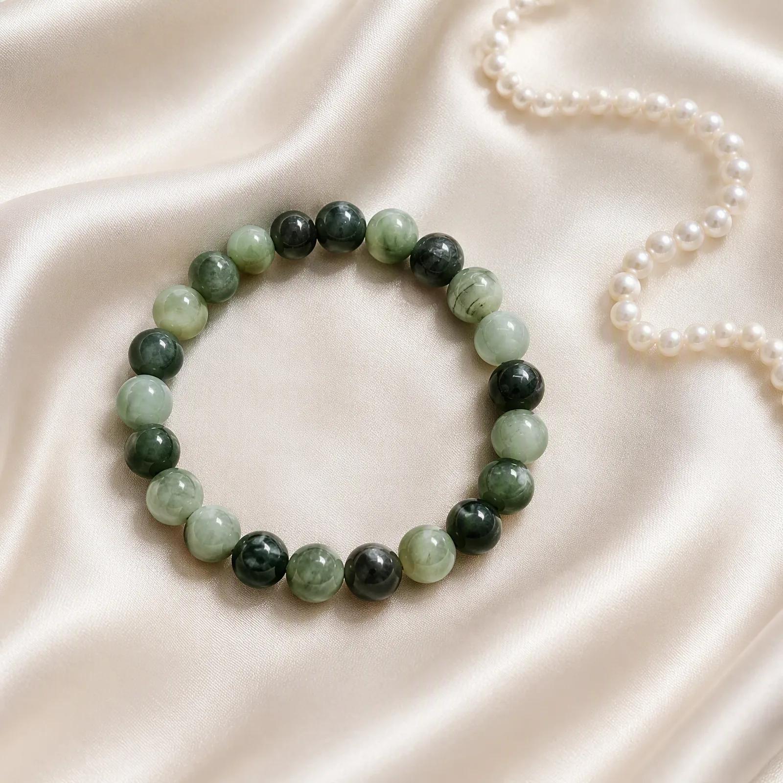 Natural Stone Beaded Bracelet view 2