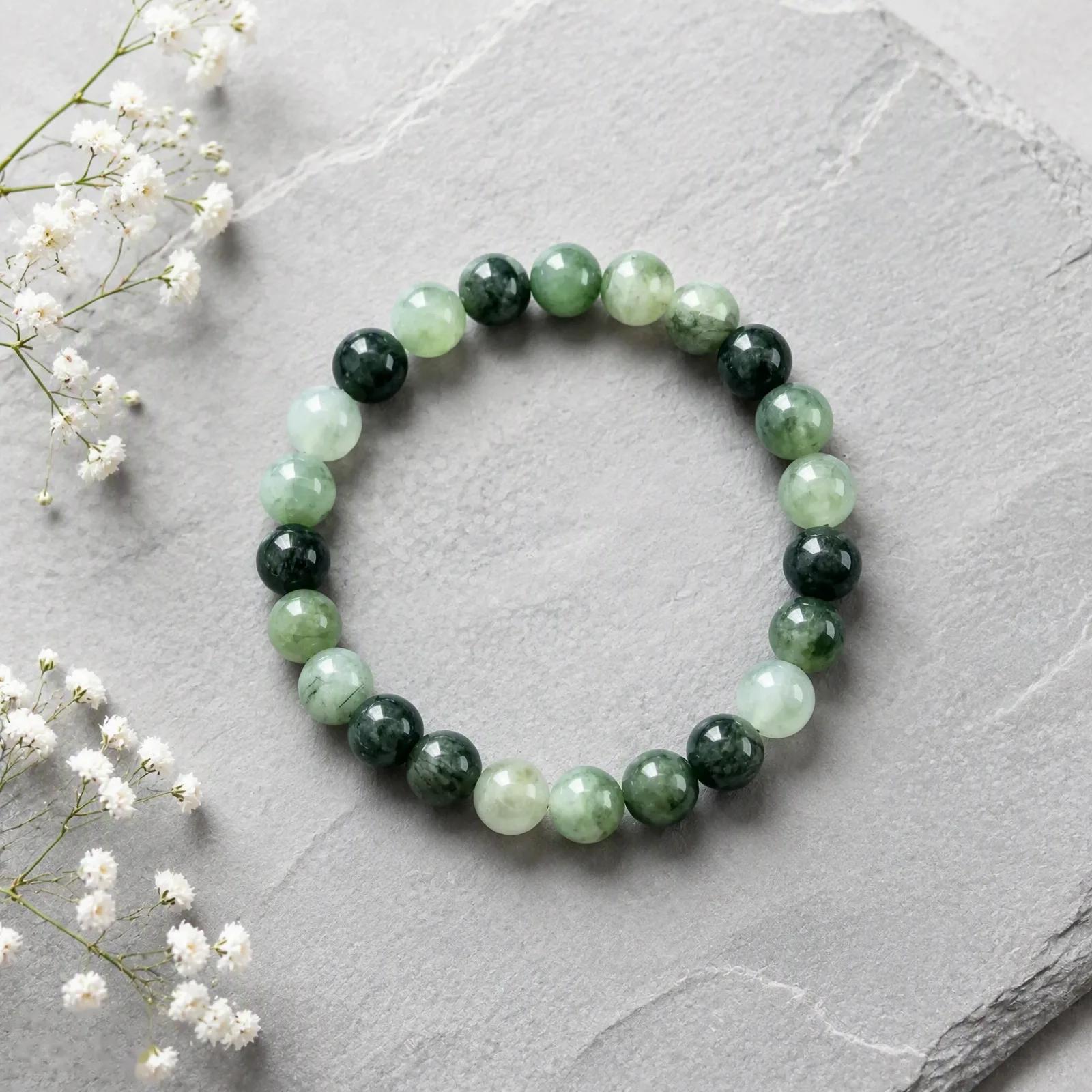 Natural Stone Beaded Bracelet view 3