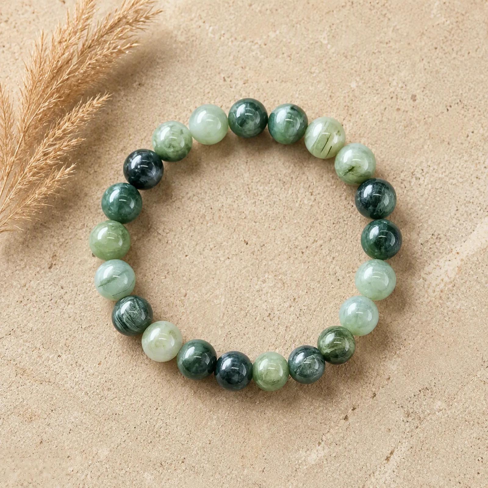 Natural Stone Beaded Bracelet view 4