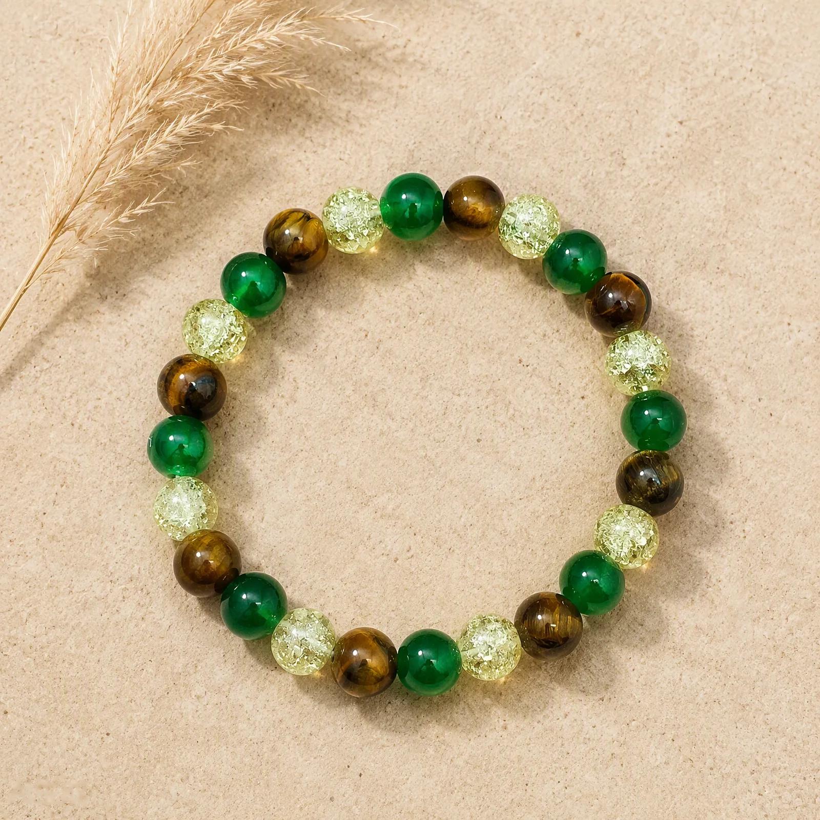 Tiger Eye Beaded Bracelet view 2