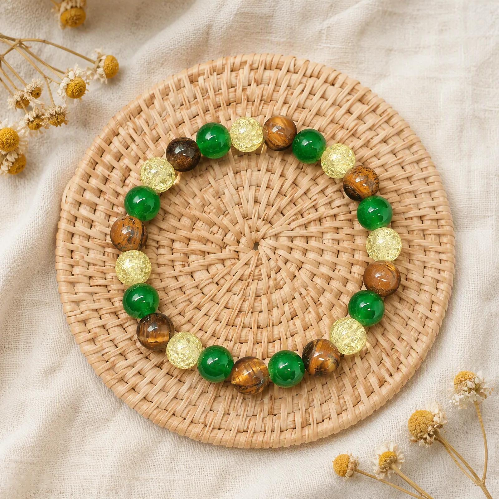 Tiger Eye Beaded Bracelet view 3