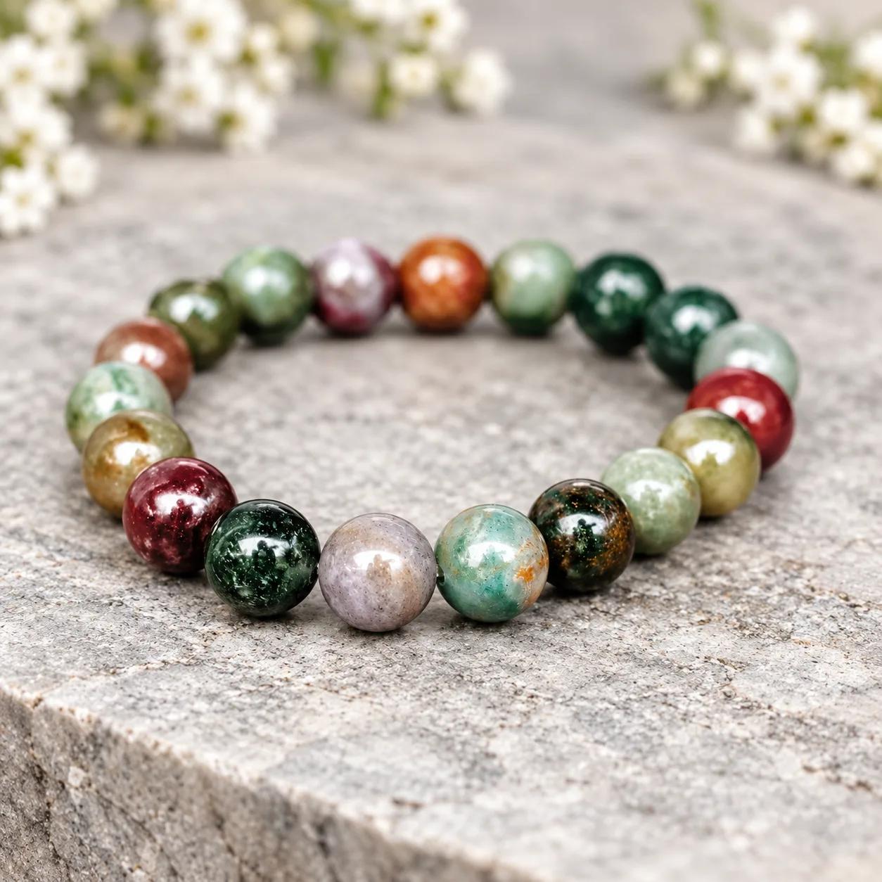 The Energy Bracelet — Indian Agate view 2