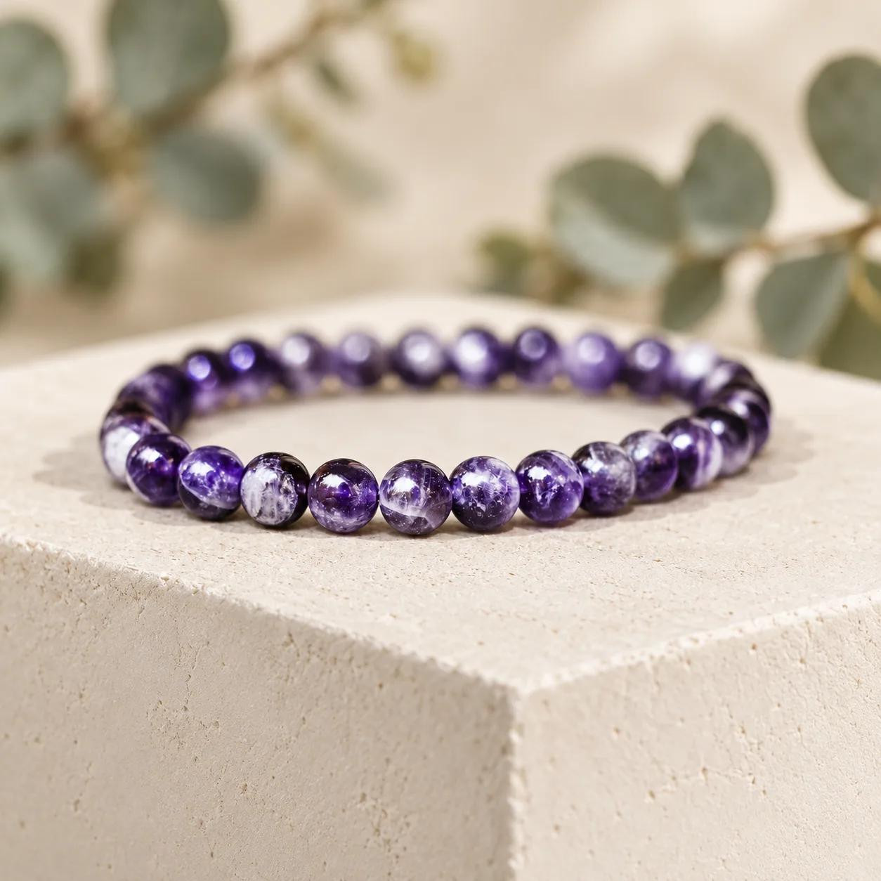The Purification Bracelet — Amethyst view 2
