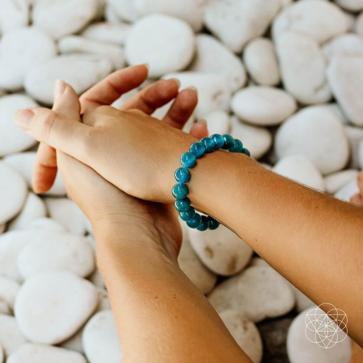 The Brighter Future Bracelet — Apatite view 2