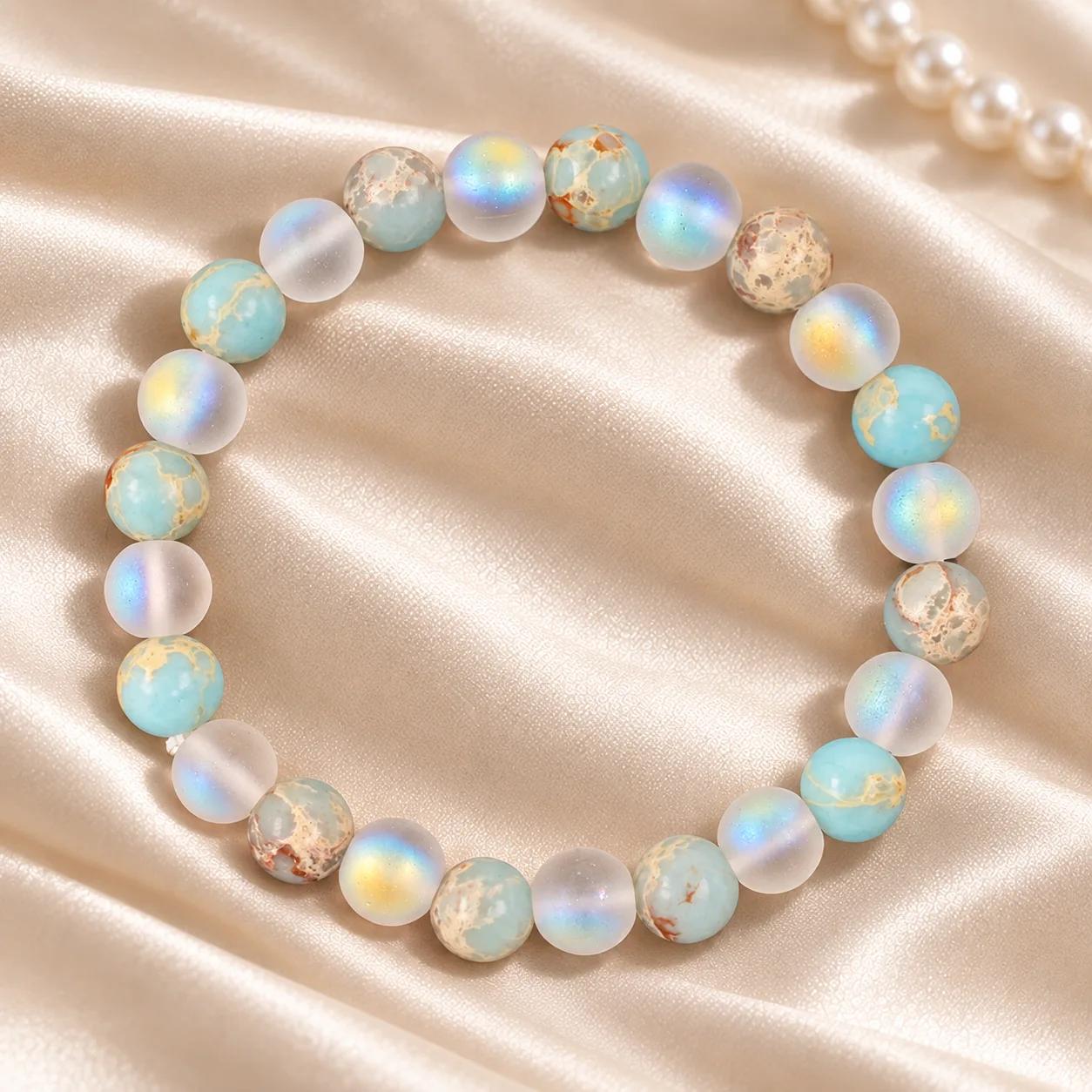 Shoushan Stone Beaded Bracelet view 2
