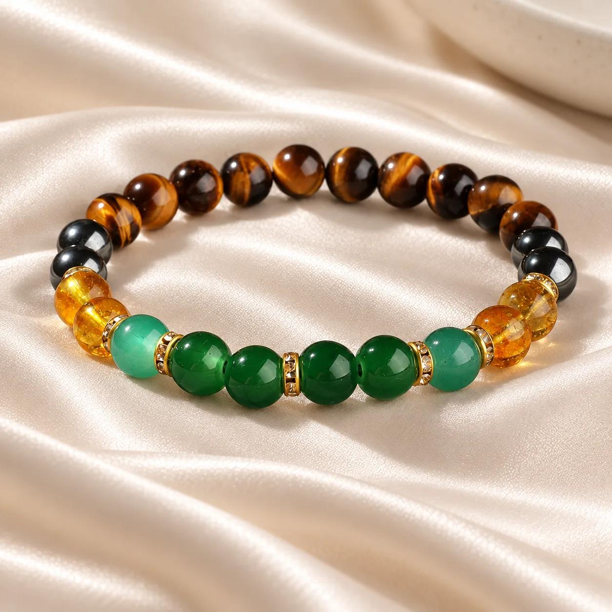 Citrine Beaded Bracelet — Abundance view 2