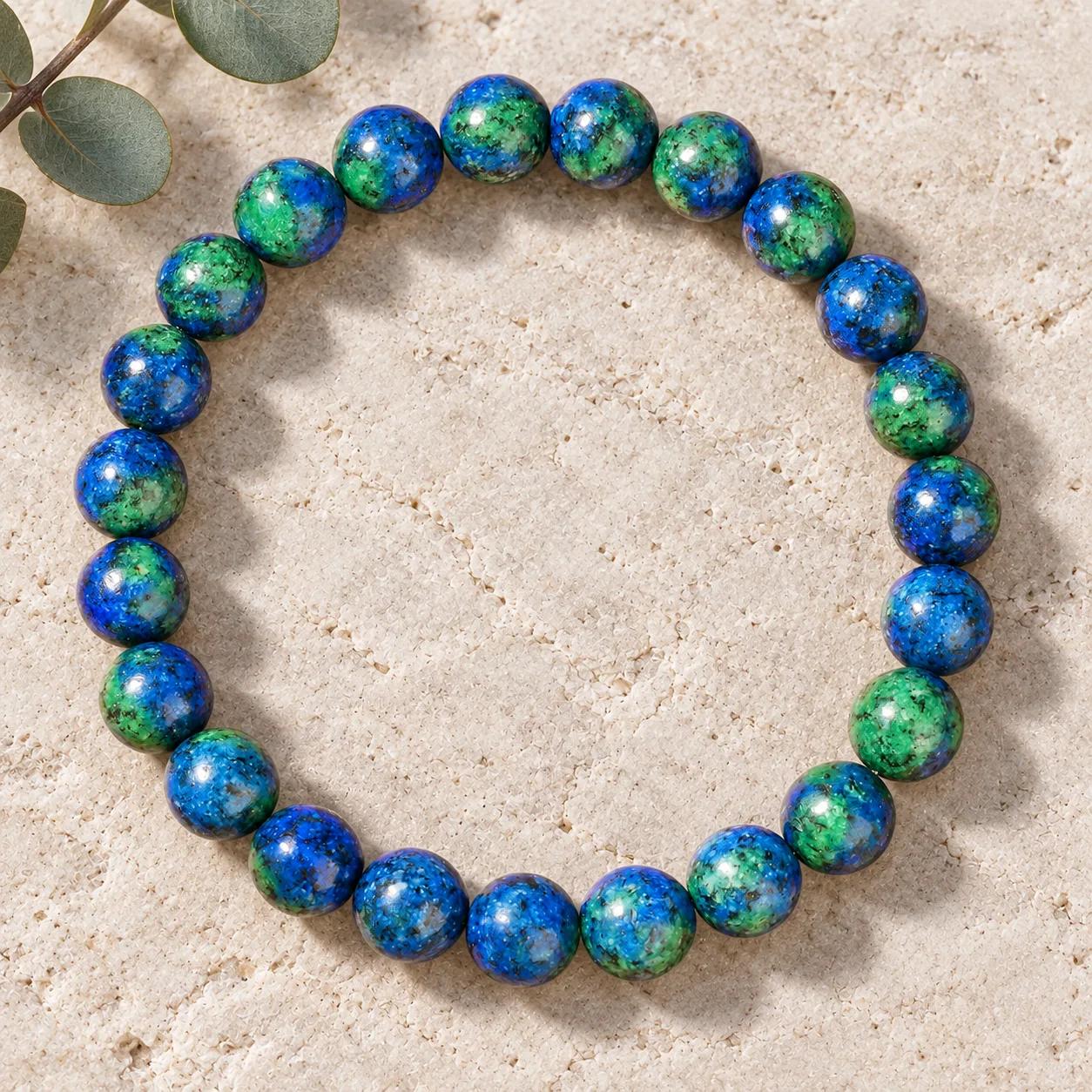 Lapis Lazuli Beaded Bracelet view 1